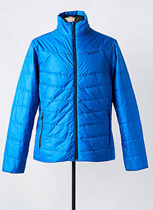 Doudoune manches longues sans capuche bleu fonce ZIENER homme