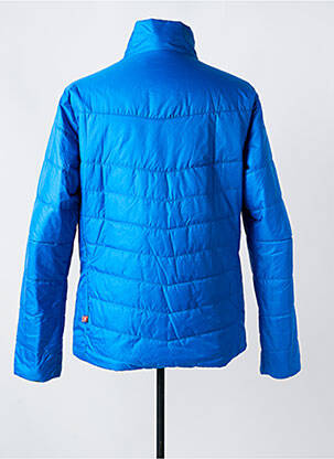 Doudoune poches sans capuche bleu fonce ZIENER homme