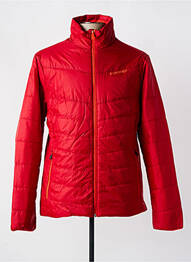 Doudoune manches longues sans capuche rouge ZIENER homme