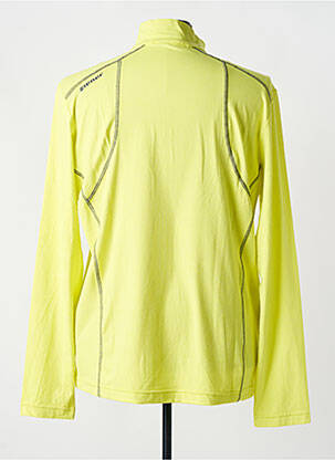 T-shirt stretch manches longues jaune ZIENER homme