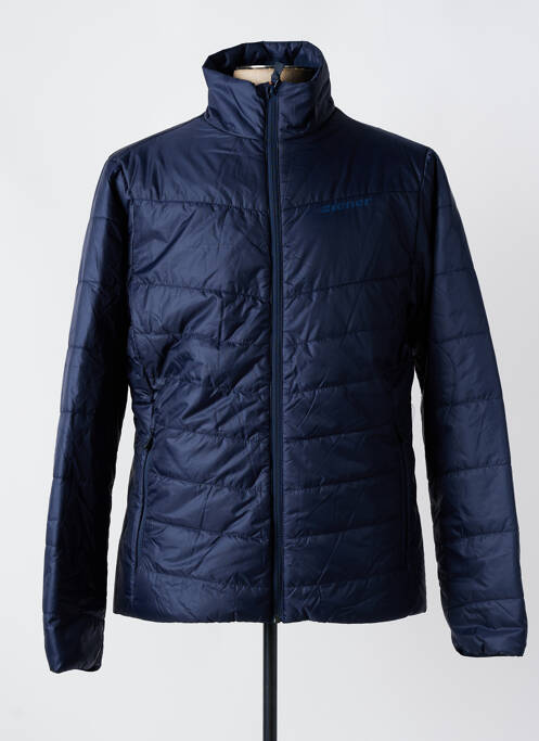 Doudoune manches longues sans capuche bleu ZIENER homme