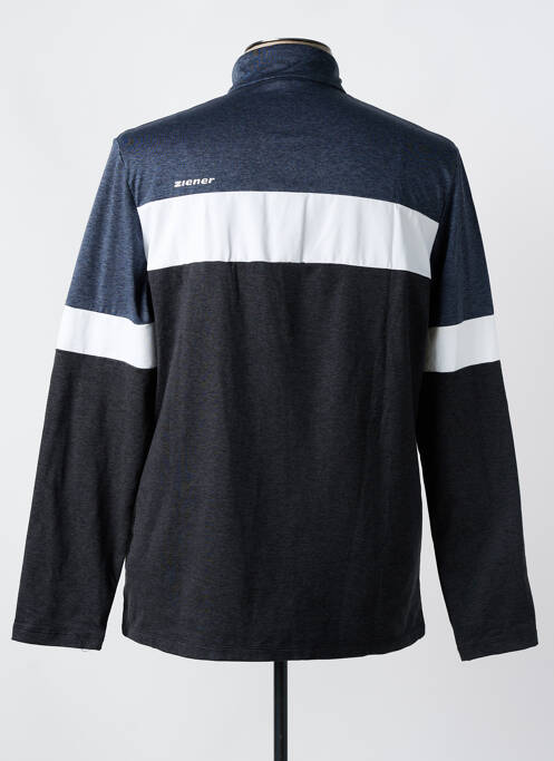 T-shirt stretch manches longues gris ZIENER homme