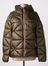 Doudoune poches a capuche vert TRUSSARDI JEANS femme