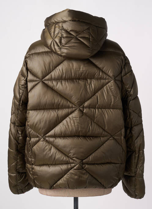 Doudoune poches a capuche vert TRUSSARDI JEANS femme