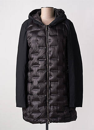 Doudoune poches a capuche noir TRUSSARDI JEANS femme