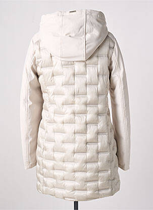 Doudoune poches sans capuche beige TRUSSARDI JEANS femme