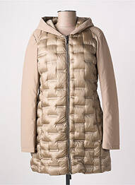 Doudoune poches sans capuche beige fonce TRUSSARDI JEANS femme