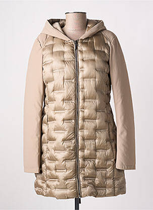 Doudoune poches sans capuche beige fonce TRUSSARDI JEANS femme