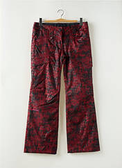 Pantalon droit rouge ZIENER pour femme seconde vue