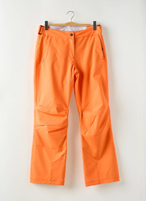 Pantalon droit orange ZIENER pour femme