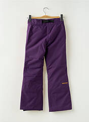 Pantalon droit violet ZIENER pour fille seconde vue