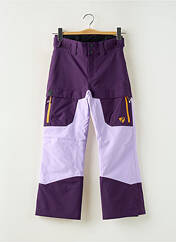 Pantalon droit violet ZIENER pour fille seconde vue