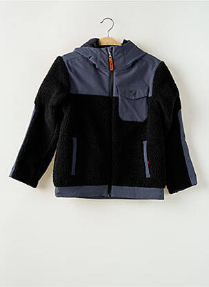 Parka coupe droite a capuche gris ZIENER garçon