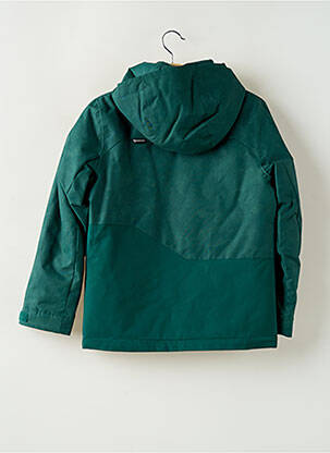 Parka poches a capuche vert ZIENER garçon