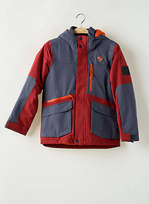 Parka coupe droite a capuche gris ZIENER garçon