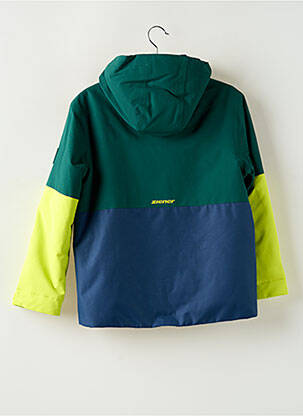 Parka poches a capuche vert ZIENER garçon