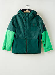 Parka poches a capuche vert ZIENER garcon