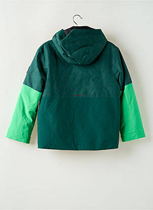Parka poches a capuche vert ZIENER garçon