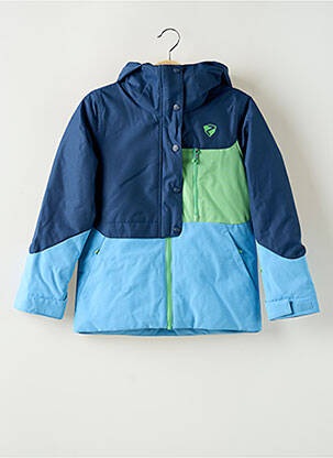 Parka poches a capuche bleu ZIENER garçon