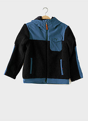 Parka poches a capuche bleu ZIENER garçon