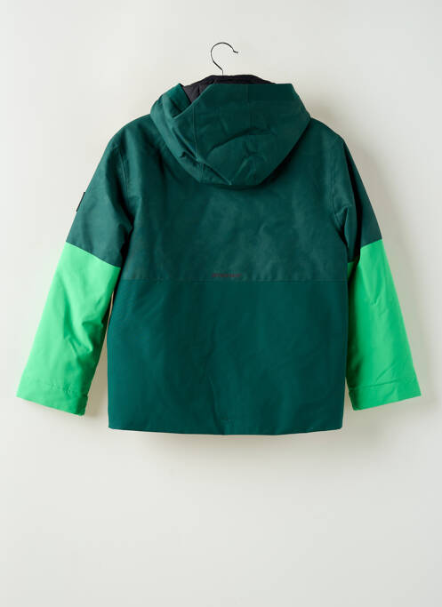 Parka poches a capuche vert ZIENER garcon