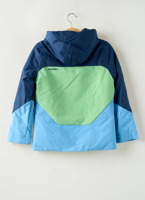 Parka poches a capuche bleu ZIENER garcon