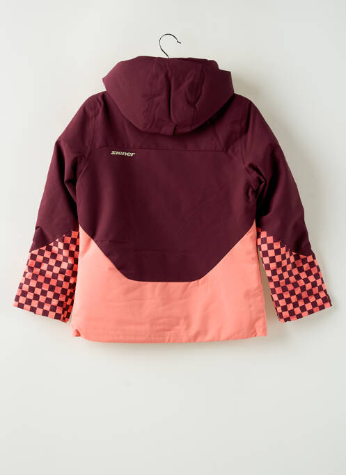 Parka rose ZIENER pour fille