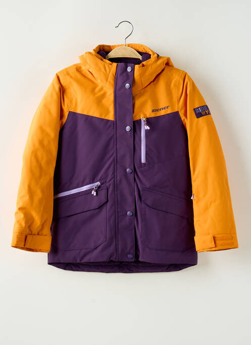 Parka violet ZIENER pour fille