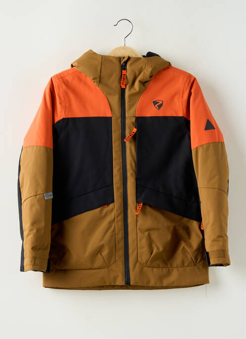 Parka marron ZIENER pour garçon