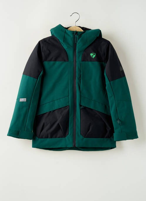 Parka vert ZIENER pour garçon