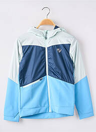 Coupe-vent poches a capuche bleu ZIENER garcon