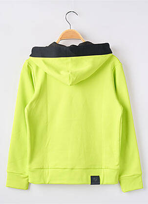Sweat-shirt à capuche poches manches longues vert ZIENER garcon