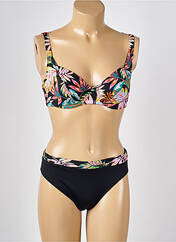Maillot de bain 2 pièces noir DOLLY & JANE pour femme seconde vue