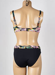 Maillot de bain 2 pièces noir DOLLY & JANE pour femme seconde vue
