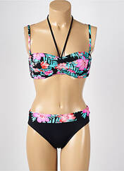 Maillot de bain 2 pièces noir LOLITA ANGELS pour femme seconde vue