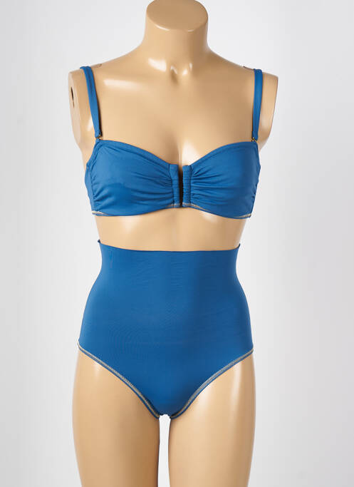 Maillot de bain 2 pièces bleu BLUELOBSTER pour femme