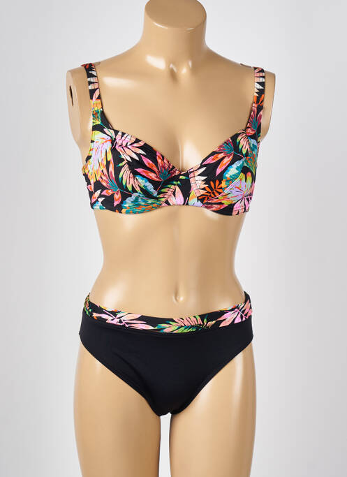 Maillot de bain 2 pièces noir DOLLY & JANE pour femme