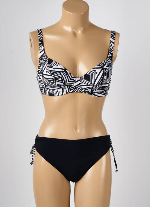 Maillot de bain 2 pièces noir DOLLY & JANE pour femme