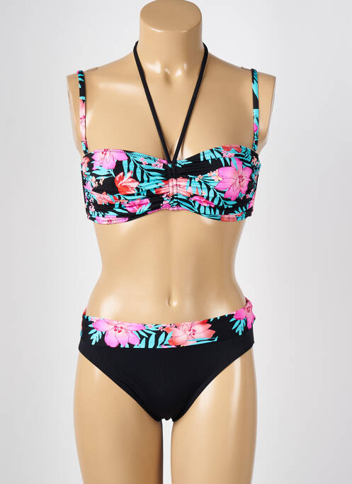 Maillot de bain 2 pièces noir LOLITA ANGELS pour femme