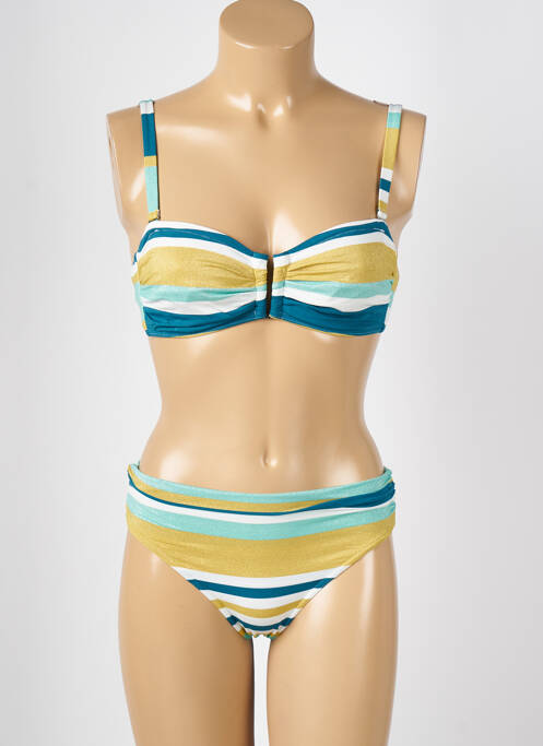 Maillot de bain 2 pièces vert BLUELOBSTER pour femme