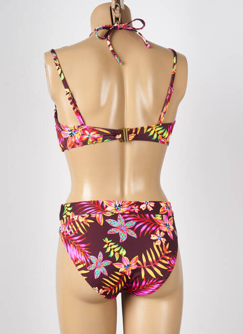 Maillot de bain 2 pièces haut bandeau haut bandeau violet LOLITA ANGELS femme