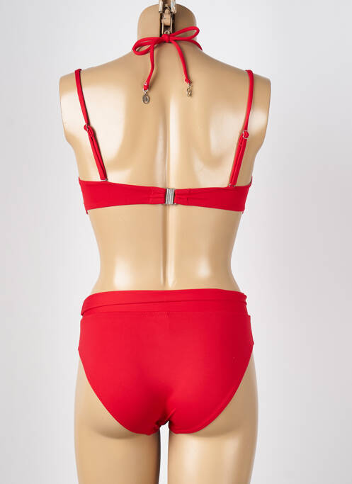 Maillot de bain 2 pièces stretch haut bandeau rouge LOLITA ANGELS femme