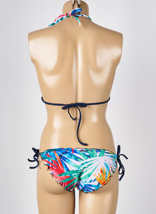 Bas de maillot de bain bleu MISS CARAÏBES pour femme