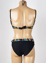 Maillot de bain 2 pièces noir MISS CARAÏBES pour femme seconde vue