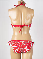 Maillot de bain 2 pièces rouge PLATJA pour femme seconde vue