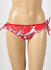 Bas de maillot de bain rouge PLATJA pour femme seconde vue