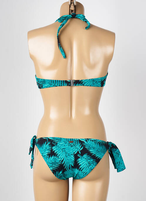 Maillot de bain 2 pièces bleu BLUELOBSTER pour femme