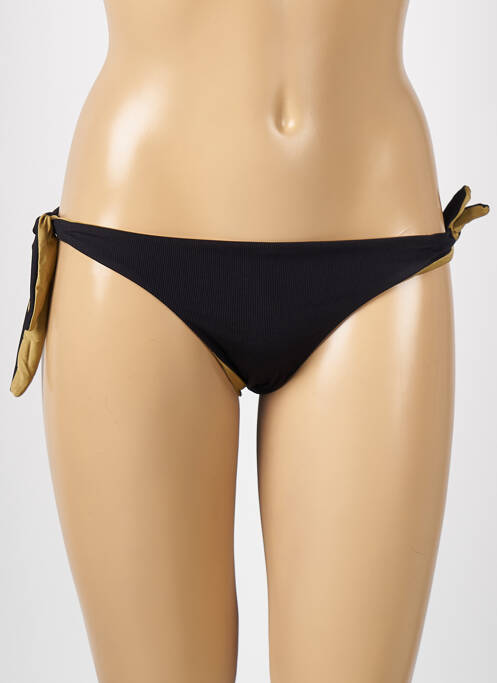 Bas de maillot de bain stretch culotte noir KIWI femme