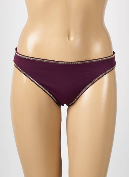 Bas de maillot de bain violet BLUELOBSTER pour femme