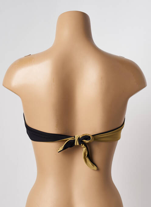 Haut de maillot de bain noir KIWI pour femme